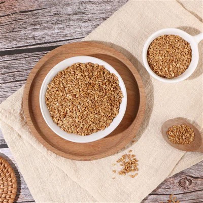 2024 Produk Pertanian Tanaman Baharu Benih Rami Mentah Makanan Sihat Benih Benih Lini Berkualiti Terbaik Biji Rami Coklat Harga Rendah